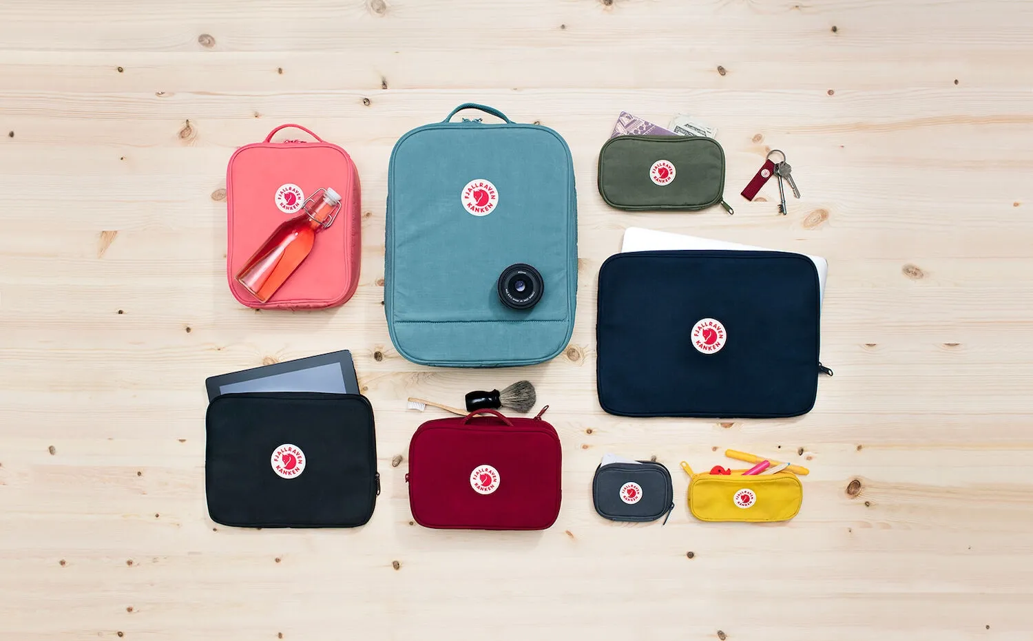 Etui Fjallraven Kanken Pen Case Arctic Green