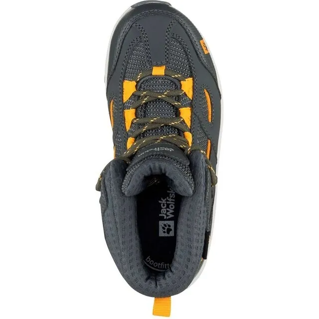 Jack Wolfskin Wandelschoen Vojo Texapore Mid K Slate green Maat 35